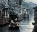 Delta de l’eau du delta du Yangtze Pays de l’eau 1984 Paysages de Chine